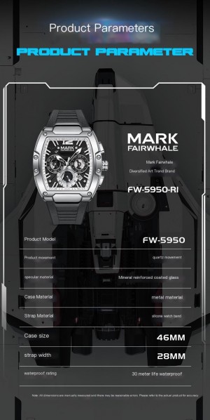 MARK Huafei new premium men s wrist watch