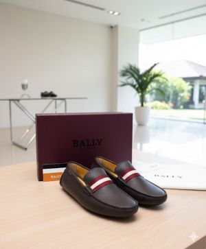 Bally Leather Premium Loafer BROWN 
