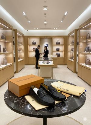  leather premium loafer black