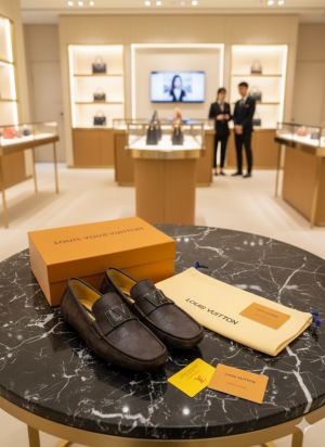  leather premium loafer black