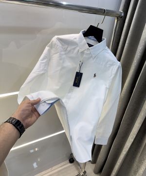 Ralph  Lauren White Premium Oxford Shirt