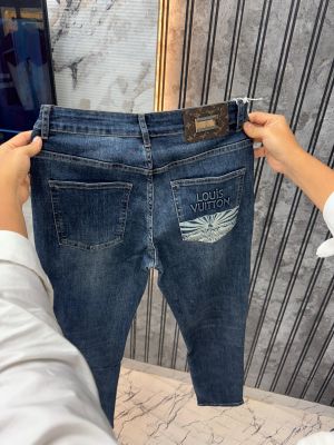LOUIS.VUITTON.IMPORTED.ARTICLE.DENIM.JEANS.MR165