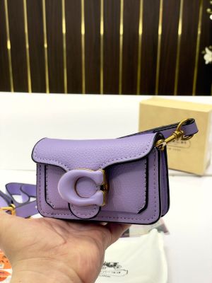 _Coach_tabby_mini_monogram_with_og_box(purple)