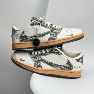 Nik e air jordan 1 low x Travis Scott x Dio.r