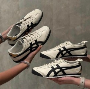 ONITSUKAA TIGERR MEXICO 66 BLACK CREAM GOLD