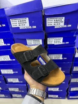 Birkenstock Arizona black suede 