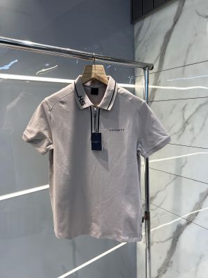 Hacket t Beige Premium Cotton Lycra Pique fabric Polo Tshirt with Collar Design and Emboss Logo 2986