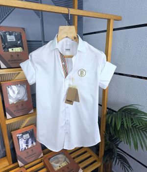 Burb Big Logo Shirt White M77-W