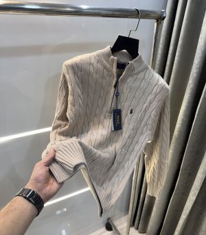 Ralph  Lauren Beige Knitted Premium Pull Over