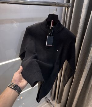 Tommy  Hilfiger Black Knitted Classic Pull Over