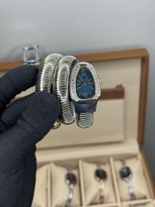 Bvlgari Snake Dual Tone-Blue Dial Premium Watch