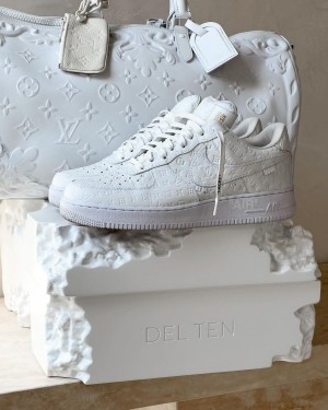 LV x Air Force 1 Virgil Abloh White