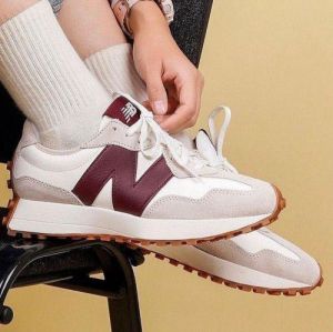  New balanc 327 burgundy womens