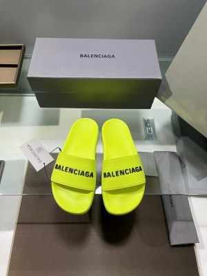Balenciaga Pool Slide Neon Balenciaga Pool Slide Neon