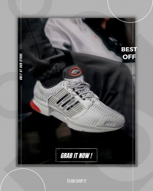 ADIDASS climacool 1 white red