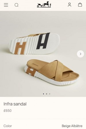 HERMES INFRA PREMIUM SANDLE