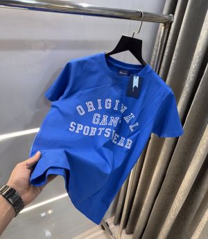 Gant Blue Logo Print Premium Classic T-Shirt