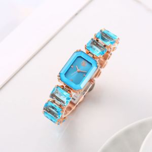 Swarovsk_i Octagon Blue Copper - J1442
