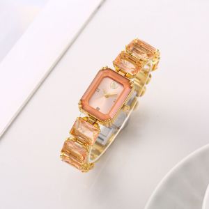 Swarovsk_i Octagon Brown Gold - J1853