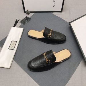 Gucci_GG_Princetown_Slides_In_Black_GG_Leather_For_Women_With_Original_Box_And_Carry_Bag