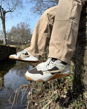 Air Jordan x Travis Scott Jumpman Jack Sail Semi UA with All Accessories  Air Jordan x Travis Scott Jumpman Jack Sail Semi UA with All Accessories