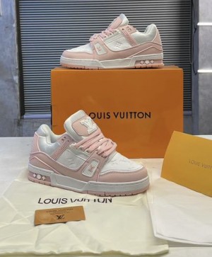 Louis-Vuitton-LV-Skate-Sneaker-trainer-pink-rose