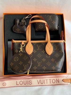 Louis Vuitton Neverfull Premium Combo Box Slightly Damage