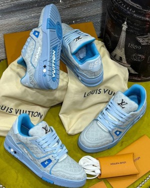 Louiss Vuittonn X Tyler The Creator Trainer Blue