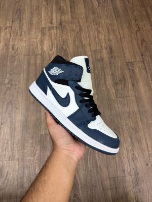 Air Jordan 1 Mid Armoury Navy Dark Teal Semi UA With Box fix Air Jordan 1 Mid Armoury Navy Dark Teal Semi UA With Box fix
