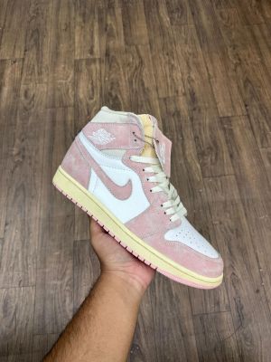 jordan 1 High Washed Pink Semi UA With og box fix jordan 1 High Washed Pink Semi UA With og box fix
