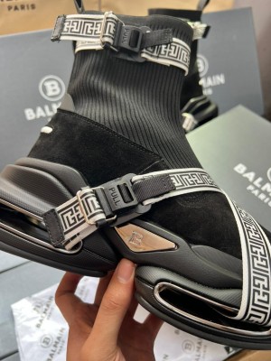 Balmainn B Bold High Top Premium Sneaker
