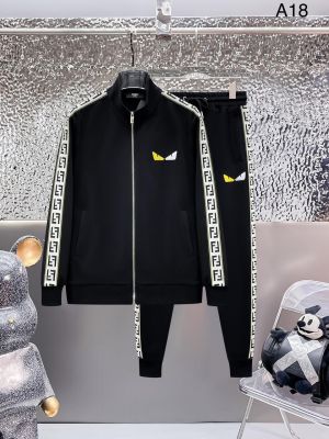 Fendi.Roma.100%.Imported.Very.Premium.Heavy.Tracksuit.CS194