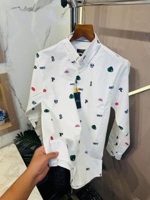 Ralph_Lauren_White_Printed_Super_Premium_Oxford_Shirt_(1444)
