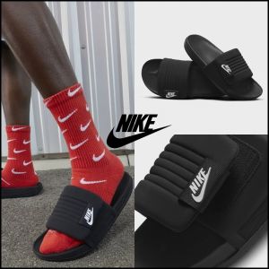 NIK OFFCOURT BLACK SLIDE SALE