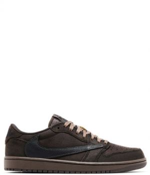 Travis Scott x Air Jordan 1 Retro Low OG SP Velvet Brown UA