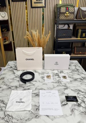 Chanel_Premium_Double_Buckle_Belt_Combo_With_Dust_Bag_And_Dust_Bag_Including_CarryBag_(C09) Chanel_Premium_Double_Buckle_Belt_Combo_With_Dust_Bag_And_Dust_Bag_Including_CarryBag_(C09)
