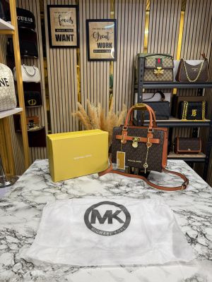 Michael_Kors Hamilton Handbag With Box And Dust Bag (Brown) Michael_Kors Hamilton Handbag With Box And Dust Bag (Brown)