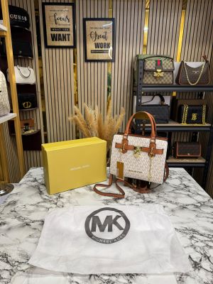 Michael_Kors Hamilton Handbag With Box And Dust Bag (Beige) Michael_Kors Hamilton Handbag With Box And Dust Bag (Beige)