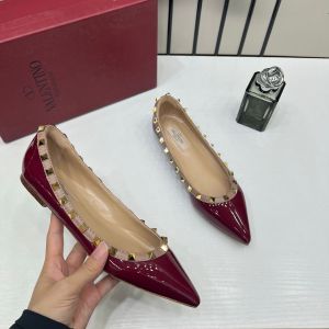 Valentino_Rockstud_Ballet_Flat_With_OG_Box_Carry_Bag_Wine_VH588-2 Valentino_Rockstud_Ballet_Flat_With_OG_Box_Carry_Bag_Wine_VH588-2
