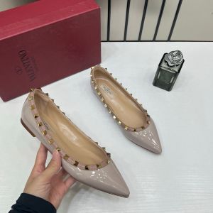 Valentino_Rockstud_Ballet_Flat_With_OG_Box_Carry_Bag_Apricot_VH588-2 Valentino_Rockstud_Ballet_Flat_With_OG_Box_Carry_Bag_Apricot_VH588-2