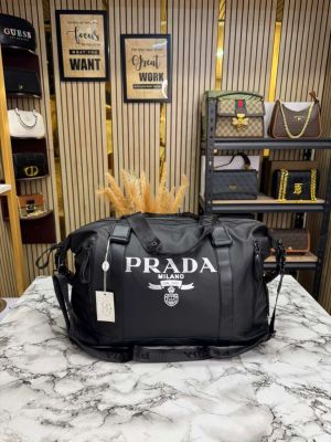 PRAD_A PREMIUM QUALITY TRAVEL DUFFLE BAG WITH STRAP C-PA1008 PRAD_A PREMIUM QUALITY TRAVEL DUFFLE BAG WITH STRAP C-PA1008