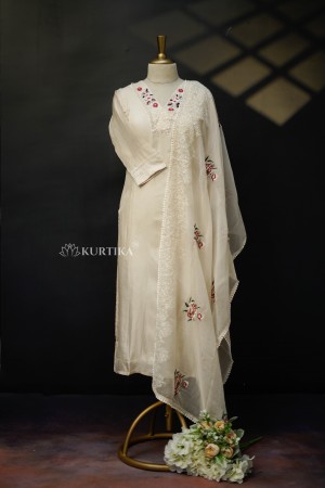 Kurtika 3 piece kurti set KW5004