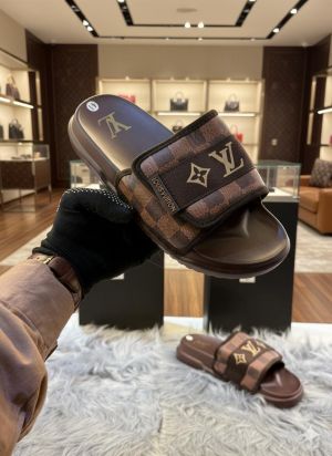 Louis-Vuitton-brown-Premium-Quality-Mens-Flip-flops Louis-Vuitton-brown-Premium-Quality-Mens-Flip-flops