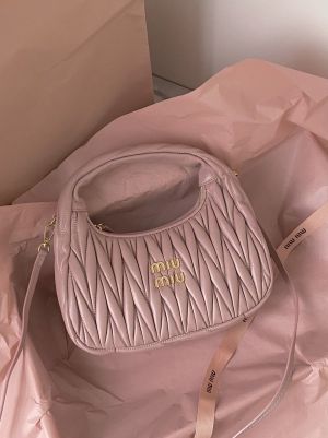 Miu Miu Matelasse Hobo Bag With Original Box & Dust Cover Packing Miu Miu Matelasse Hobo Bag With Original Box & Dust Cover Packing