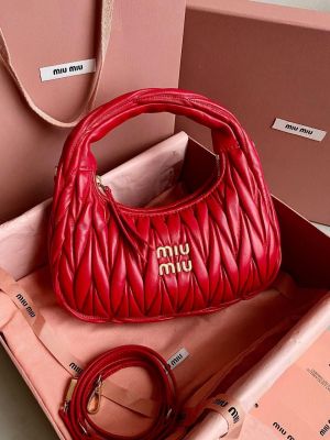 Miu Miu Matelasse Hobo Bag With Original Box & Dust Cover Packing Miu Miu Matelasse Hobo Bag With Original Box & Dust Cover Packing