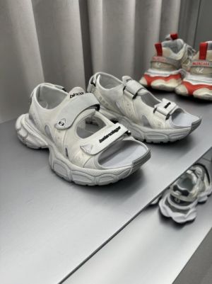 Balenciaga 3XL Logo Premium Sandal White FIXED Balenciaga 3XL Logo Premium Sandal White FIXED