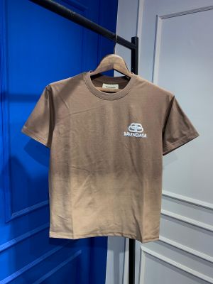BALENCIAG A DUAL TONE DROP SHOULDER ROUND NECK TSHIRT 1180 BALENCIAG A DUAL TONE DROP SHOULDER ROUND NECK TSHIRT 1180