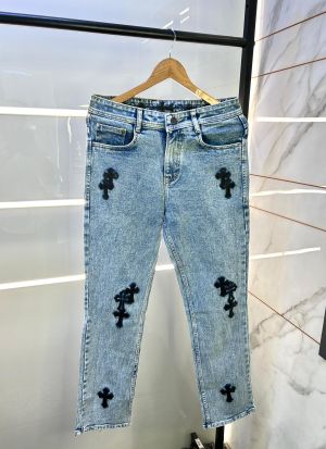 Chrome Hearts Blue Imported Super Premium Denim F2969-BU Chrome Hearts Blue Imported Super Premium Denim F2969-BU