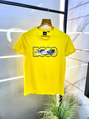 Boss Yellow Round Premium Neck T-shirt F2803-YE Boss Yellow Round Premium Neck T-shirt F2803-YE