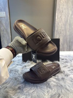 Lousvuitton-brown-premium-quality-stylish-men-flipflop Lousvuitton-brown-premium-quality-stylish-men-flipflop
